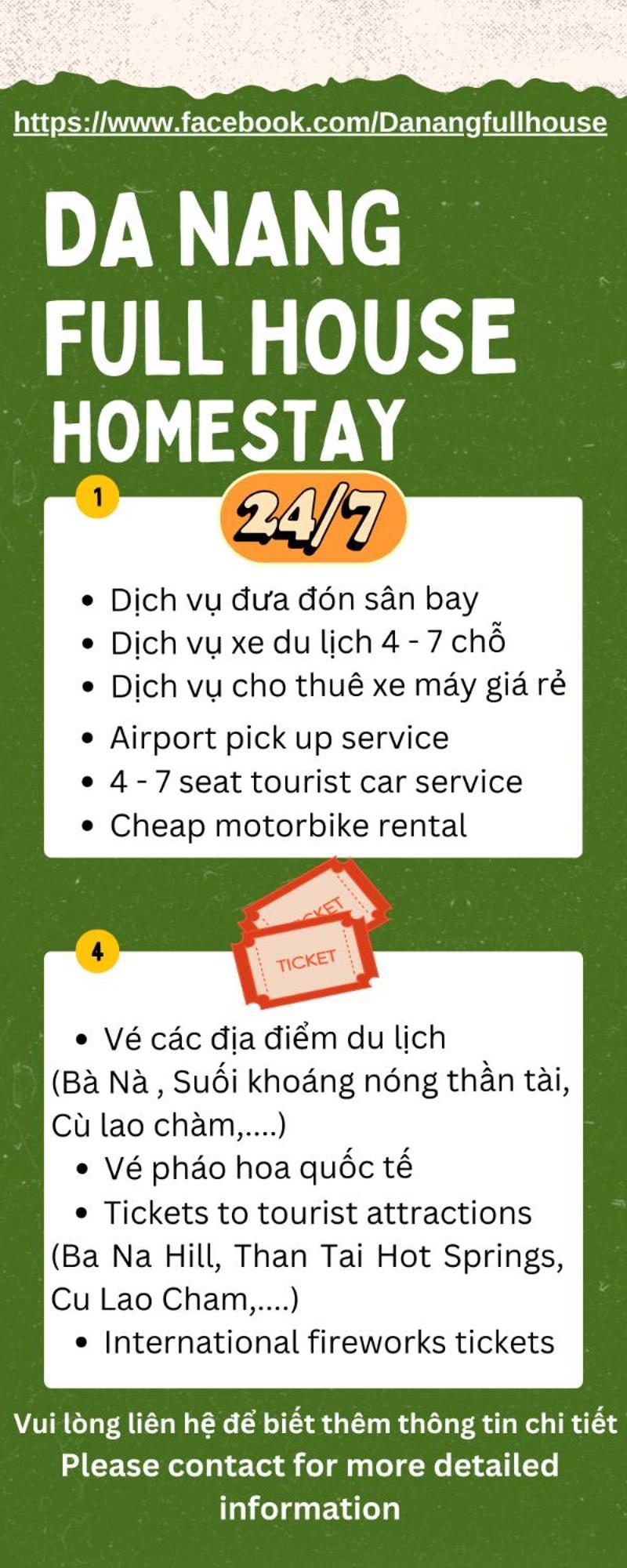 Homestay Da Nang Full House Bagian luar foto